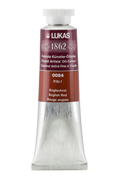 Lukas 1862 OIL 37ML ENGLISH RED