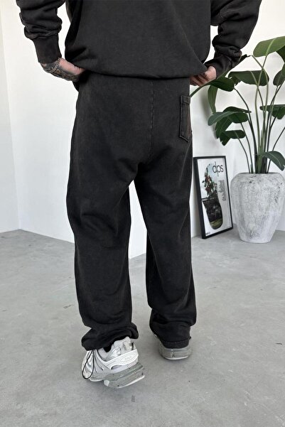 HAFKAGİYİM Καφέ φούτερ με πόδια με πώματα που πλένονται και φοριούνται