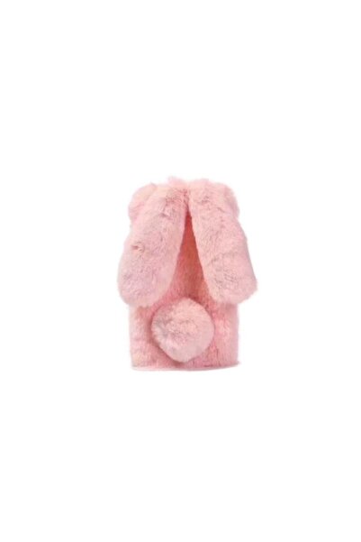 Bibilel Husa Iepuras de Plus compatibila cu Huawei P40 Lite E, Roz