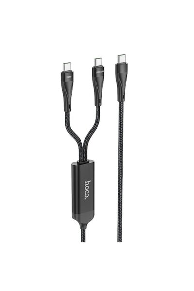Hoco USB-C Data and Charging Cable U102 Super, 100W, 1.2m, Black