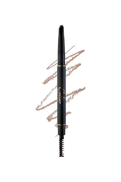 colier قلم تحديد الحواجب كولير مع فرشاة - بني متوسط