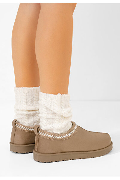 B T Shoes Khaki dámské dřeváky Dioria