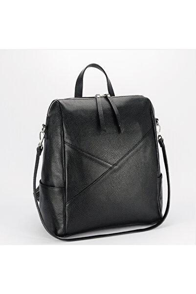 SOFILINE Γνήσιο δερμάτινο σακίδιο πλάτης B-8918 122, Μαύρο