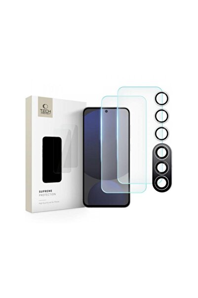 Tech-Protect Folie de protectie Ecran si Camera Spate Supreme pentru Samsung Galaxy S24 FE S721 Sti