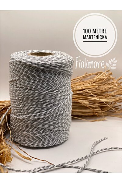 Fiolimore Premium (200 Meters 200 Gr) Martenitsa Mixed Color Gift Package Str...