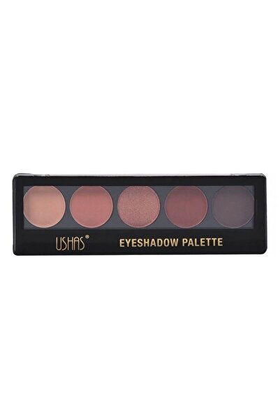 Ushas Cosmetics Eye Shadow Palette (5 colors) Copper Brown - 9g