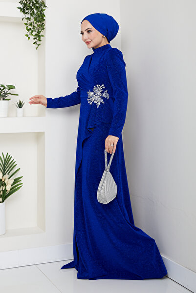 TesettürButik Βραδινό φόρεμα Irem Tesettür