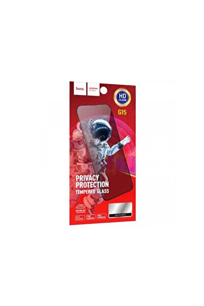 Hoco Folie de protectie Ecran Privacy G15 pentru Apple iPhone 15 Pro Max Stic...