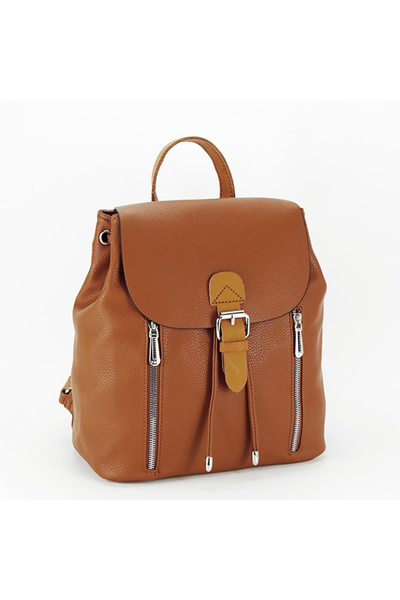 Flora&Co Paris Rucsac de damă Flora&Co, B-H6735 18, 29x27x13, maro coniac