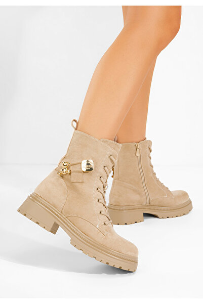 B T Shoes Women's boots Harriett beige