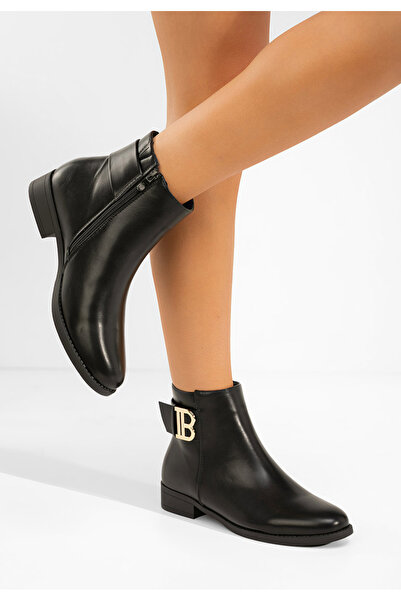 B T Shoes Γυναικεία μποτάκια Biensa Μαύρα