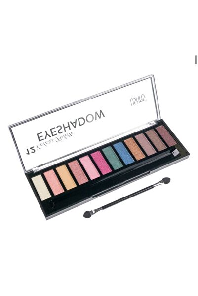 Ushas Cosmetics Paleta Fard de Ochi Diferite 12 Nuante Mat & Irizate - 21g