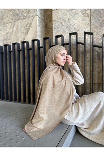 MENESSA Bambu Jakar Şal Karayel Desen Patara