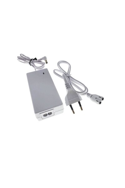 Bibilel Universal Power Supply for Surveillance Camera 12V, 3800 mA, with Protection, 1m Cable, White