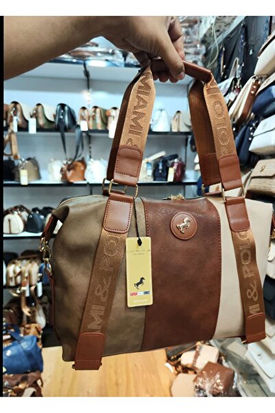 eflanmoda Miami Polo М'яка шкіряна жіноча сумка через плече