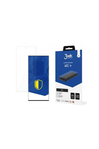 3MK Folie de protectie Ecran ARC+ pentru Samsung Galaxy S22 Ultra 5G S908 Pla...