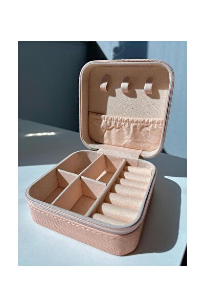 LUANSE Takı Kutusu Düzenleyici Taşınabilir Mücevher-Takı Saklama Kutusu Mini Çoklu Takı Organizeri
