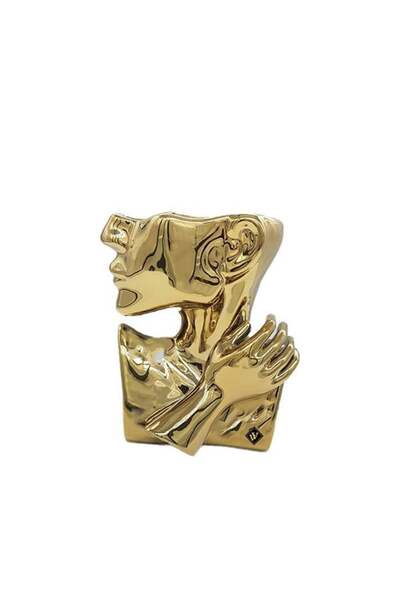 velve Vaza Venus PowerWoman, Gold, H25, B17x10