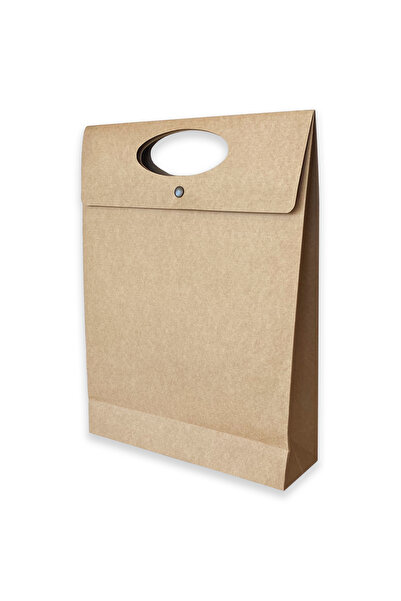 ABB Matbaa 10 Adet Kraft Hediye Zarfı (25.5x33x8)