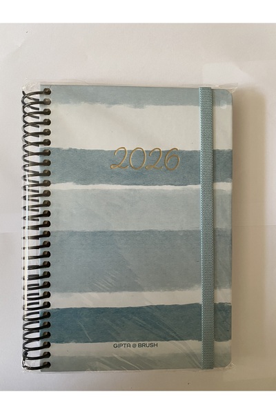 ŞİMŞEK KIRTASİYE BİJUTERİ مفكرة يومية GIPTA 409-BBK مقاس 17×24