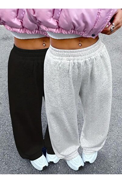 Le Vion ΔΥΟ ΤΕΜΑΧΙΑ ΜΑΥΡΑ ΚΑΙ ΓΚΡΙ ΧΑΛΑΡΑ ΚΑΘΗΜΕΡΙΝΑ ΦΟΡΕΤΑ ΠΑΝΤΕΛΟΝΙΑ ΦΟΡΜΑΣ