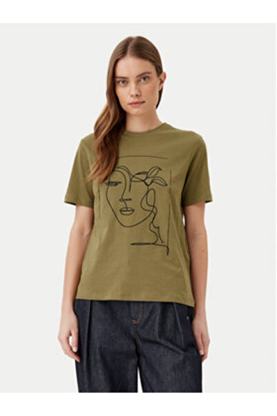 VILA Γυναικείο T-Shirt 14103247 Πράσινο