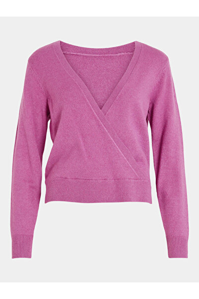 VILA Γυναικείο Πουλόβερ 14092042 Μωβ