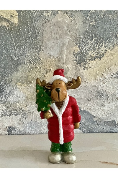 Kumsal Hobi Sanat Geyik Yılbaşı Biblosu