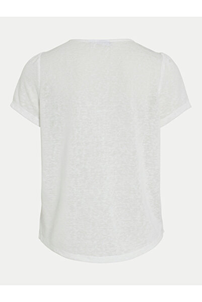 VILA Γυναικείο T-Shirt 14093441 Λευκό