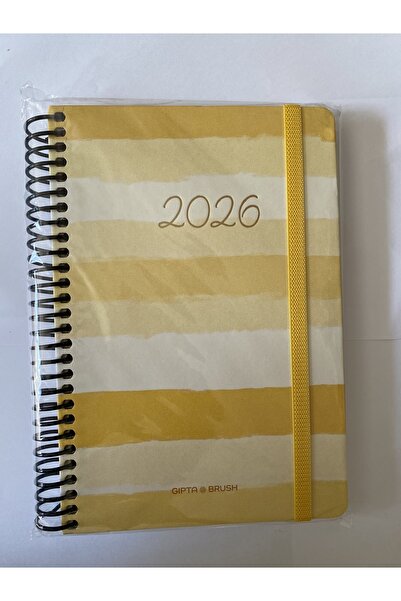 ŞİMŞEK KIRTASİYE BİJUTERİ مفكرة يومية GIPTA 409-BBK مقاس 17×24