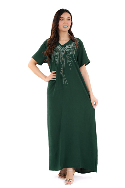 amaan Modern Embroidered Women's Jalabiya