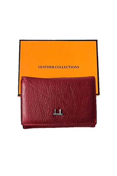 velve Γυναικείο πορτοφόλι Leather Collections από γνήσιο δέρμα, σε πορτοκαλί ...