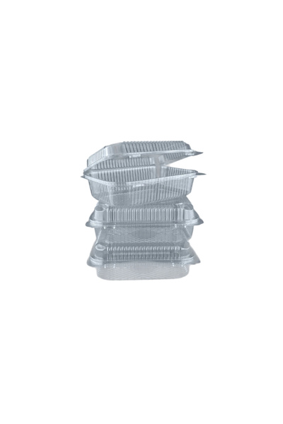 Jawad Tie - Jawad H6 Transparent Container with Attached Lid for Nuts 210*148*37mm/100pcs