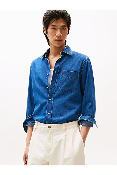 Tommy Hilfiger Men's Lightwight Denim Shirt
