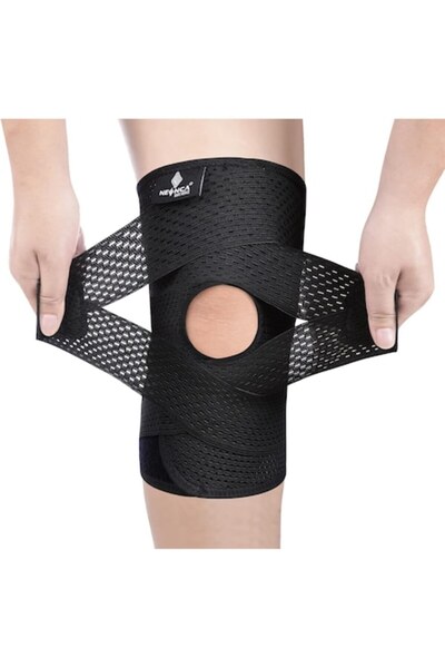 TIANSHU Orteză elastică pentru genunchi cu stabilizare, suport pentru menisc,...