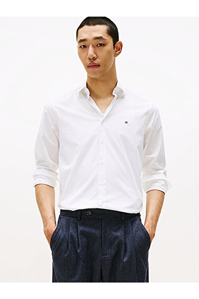 Tommy Hilfiger Men's Flex Poplin Shirt