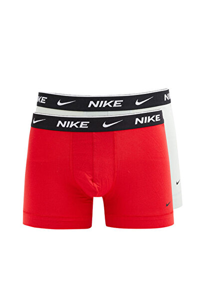 Nike 2li Elastik Bantli Erkek Renkli Boxer