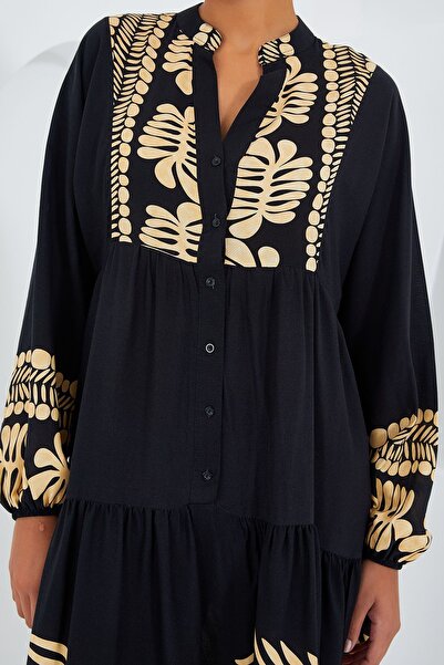 Hiccup Φόρεμα μάξι με λαιμόκοψη σε σχήμα V με επένδυση BDART