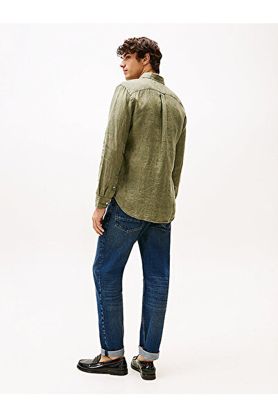 Tommy Hilfiger Men's Pigment Dyed Shirt