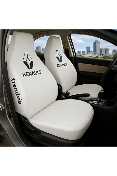 trivexa Renault Front and Rear Seat Cover |   Auto Service Combed Cotton Case