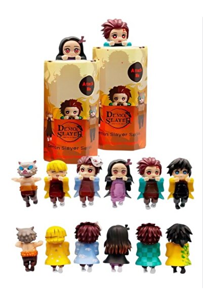 ANGELSS JEWELLERY Sonny Angel Kendinden Yapışkanlı Cep Telefonu Tablet Araç Aksesuarı Demon Slayer Series