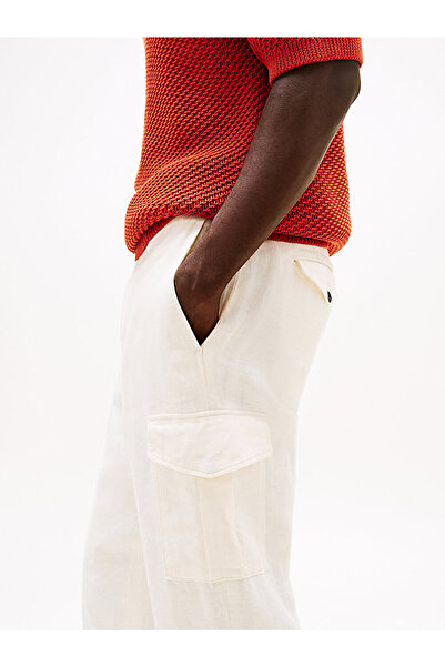 Tommy Hilfiger Men's Dc Linen Cargo Pants