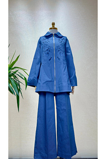 qupra Denim Mavi Takım