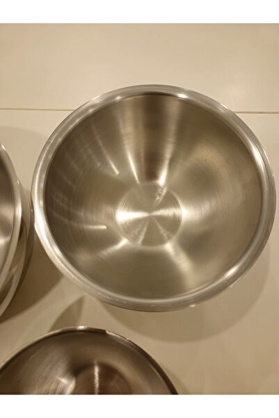 tash home 10 Pieces of Mixing Bowl / Dough Bowl with Renedli̇ Whisk as a Gift