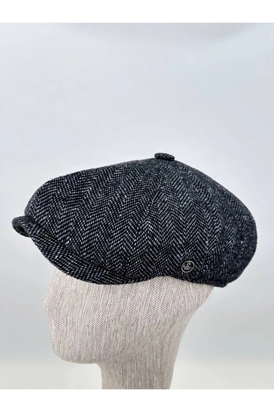 KARNAS ŞAPKA Șapcă de iarnă – țesut elegant în carouri