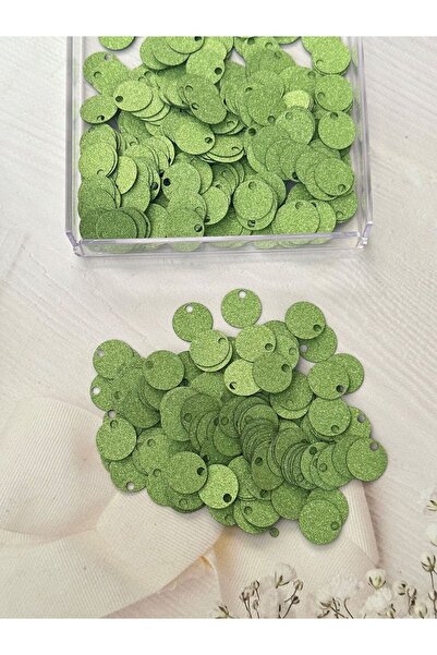 miraylahobi 20 mm (2 cm) Simli Pul Çanta, Supla, Patik Pulu 25 Gr