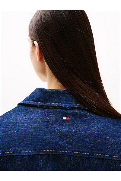 Tommy Hilfiger Women's Cropped Denim Shirt