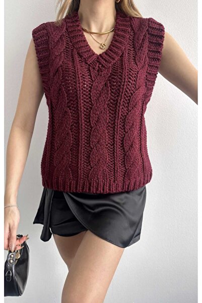 yeditepe fashion Hand Knitted Viktoria Knitwear Sweater