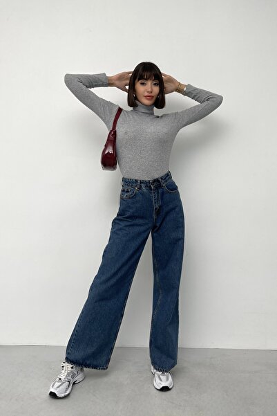 New Now Tokyo Full Collar Long Sleeve Camisole Sweater