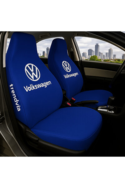 trivexa Volkswagen Front and Rear Seat Cover |   Auto Service Combed Cotton Case